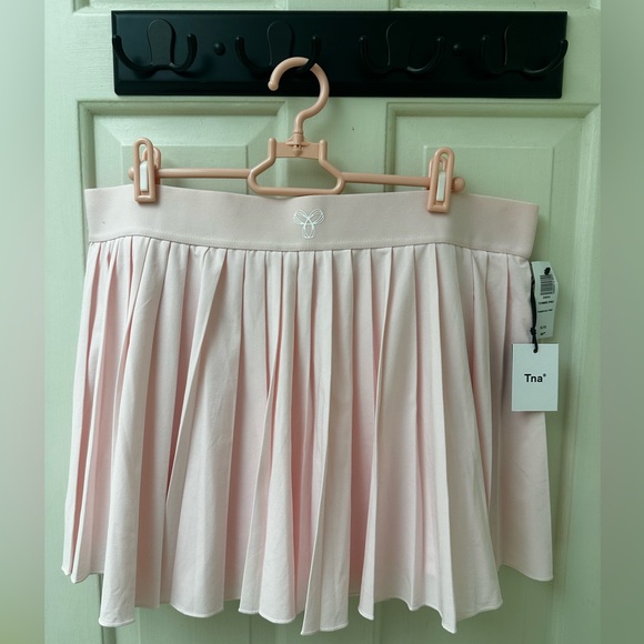 Aritzia Tna Tennis Skirt XL Primrose Pink - Picture 4 of 6